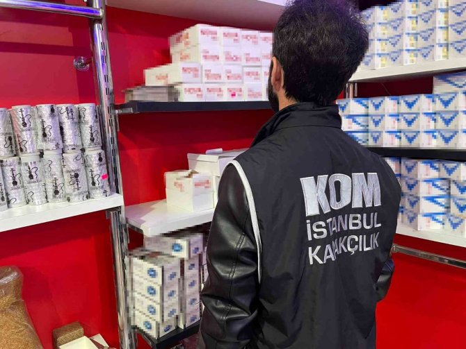İ̇stanbul’da Tütün Kaçakçılarına Operasyon: 4 Gözaltı