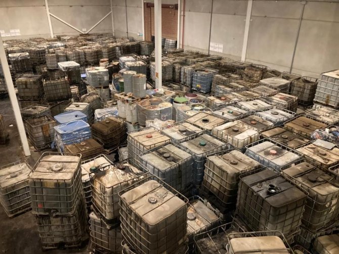 1 Milyon Litre Kaçak Akaryakıt Ele Geçirilen Depo Sahibi Serbest