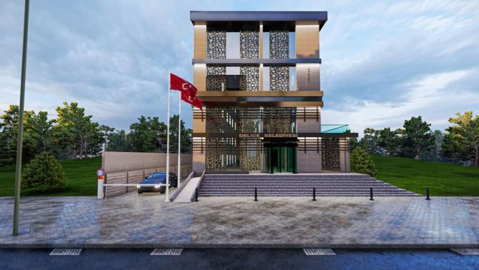 Delice’ye Yeni Belediye Hizmet Binası Yapılacak