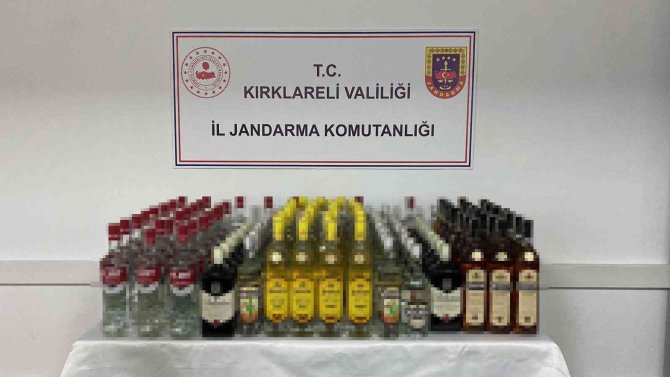 Kırklareli’nde Yarım Ton Kaçak İçki Ele Geçirildi: 6 Gözaltı