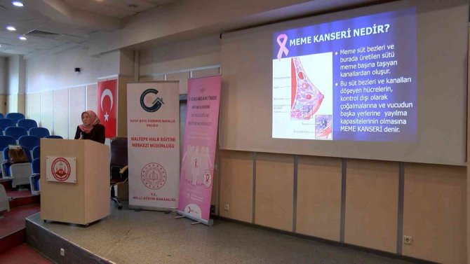 Kızılay’dan Maltepe’de ‘Meme Kanseri Farkındalık Ve Bilgilendirme Semineri’