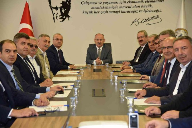 Salihli Osb Müteşebbis Heyeti Vali Karadeniz Başkanlığında Toplandı