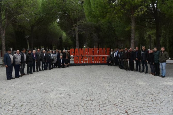 Yunusemreli Muhtarlar Çanakkale’yi Gezdi, Şehzadeler’in Muhtarları İse İ̇stanbul’a Gidecek