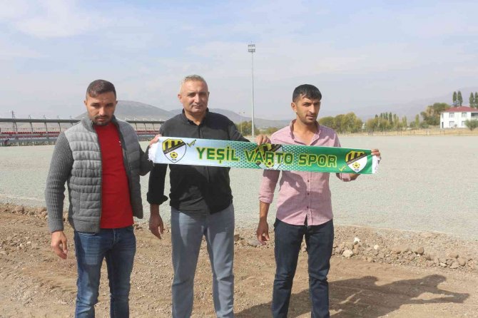 Yeşil Varto Spor Kulübü Tesislerinde Yenileme Çalışması
