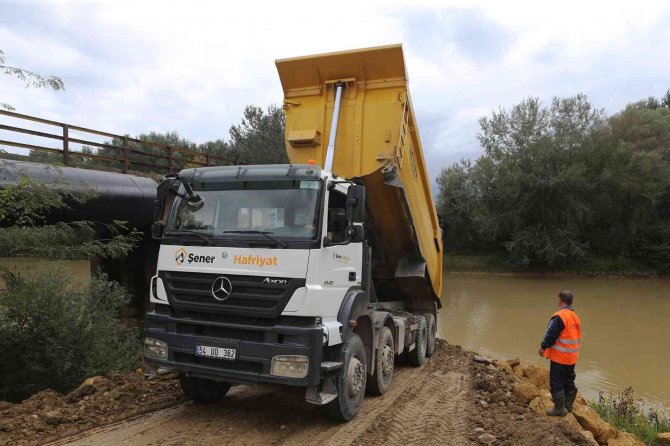 Büyükşehir, Mollaköy Köprüsü’nde Çalışmalara Başladı