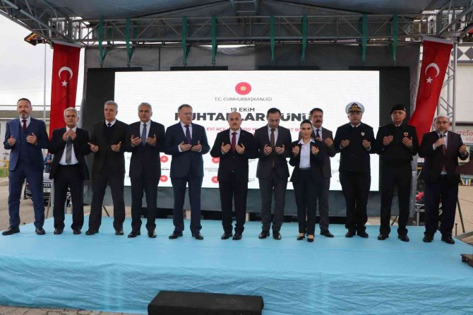 Samsun Muhtarlık Hizmet Binası’nın Temeli Dualarla Atıldı
