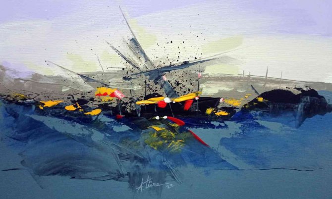 Sanko’da “Yansımalar” Temalı Resim Sergisi