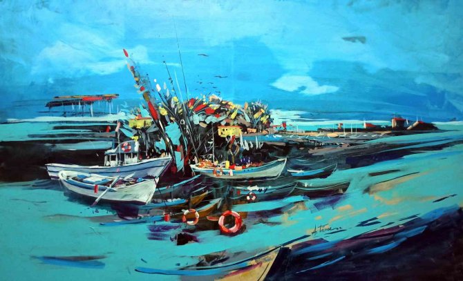 Sanko’da “Yansımalar” Temalı Resim Sergisi