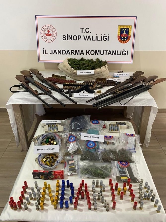 Sinop’ta 4 İlçede Torbacı Operasyonu: 8 Kişiye Gözaltı