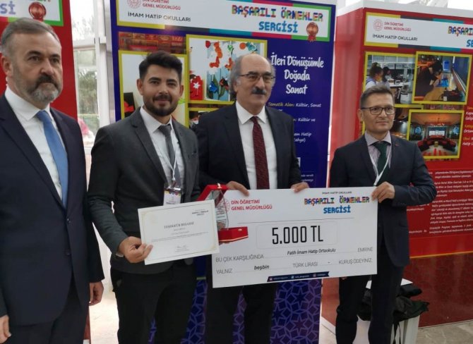 Tavşanlı Fatih İ̇mam Hatip Ortaokulu Türkiye Üçüncüsü