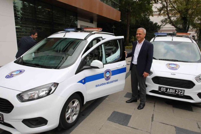 Suluova Belediyesinden Zabıta Ekiplerine İki Yeni Araç