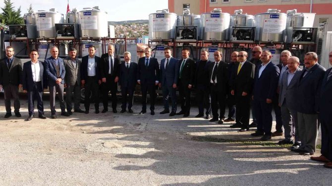 Yozgat’ta 116 Adet Süt Soğutma Ve Depolama Tankı Dağıtıldı