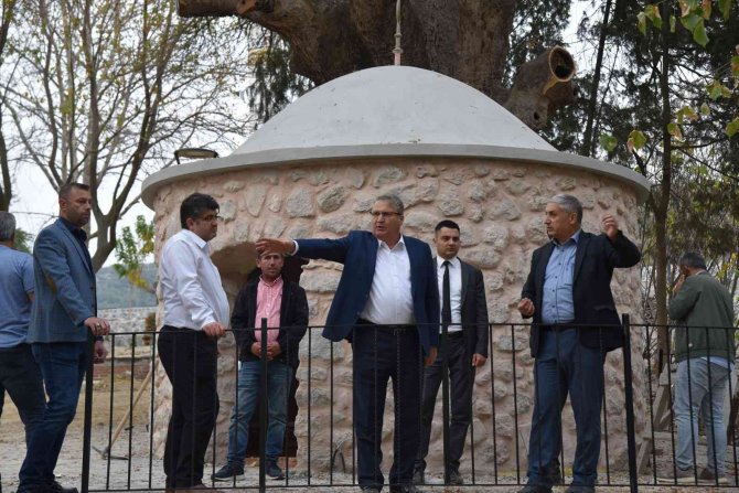 Çapaçarık Türbesi Ve Çevresi Daha Güzel Görünüme Kavuşacak