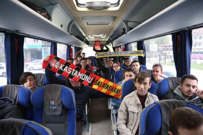 Kastamonuspor Taraftarlarının Galatasaray Heyecanı