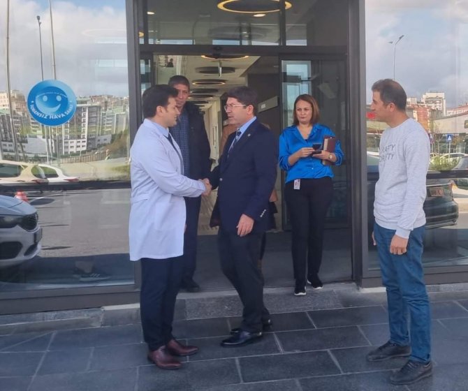 Ak Parti Grup Başkanvekili Tunç’tan Yaralı Maden İşçisine Ziyaret