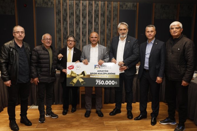 Amatör Spor Kulüplerine 750 Bin Tl’lik Destek