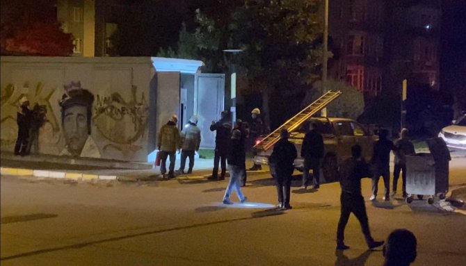 Balıkesir’de Patlayan Trafo Korkuya Neden Oldu