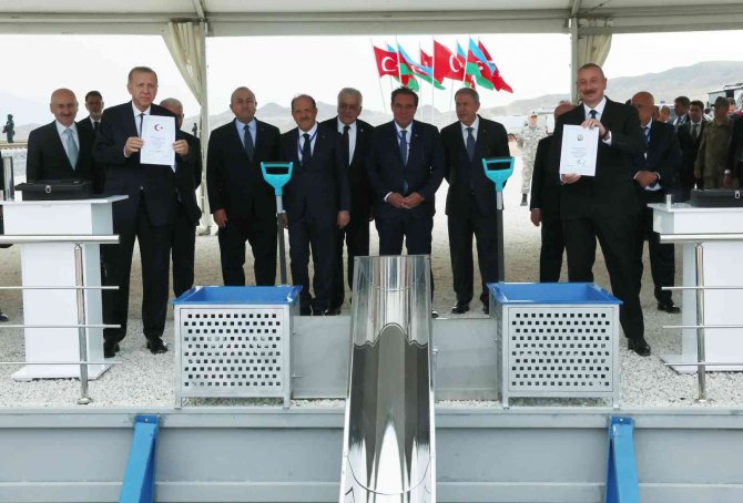 Cumhurbaşkanı Erdoğan, Kumlak Tren İ̇stasyonu Temel Atma Törenine Katıldı