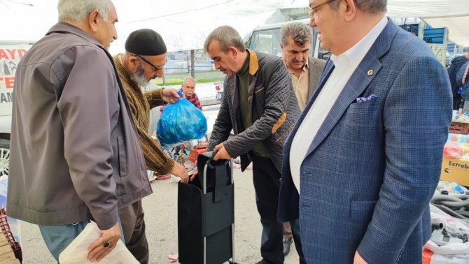 Reşat Erdoğan, Sıtmapınarı, Kiltepe Ve İ̇nönü Pazarlarını Gezdi