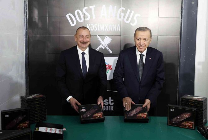 Cumhurbaşkanı Erdoğan Ve Aliyev, Dost Agropark Akıllı Tarım Köyü Projesi’nin İlk Etabının Açılışı Gerçekleştirdi