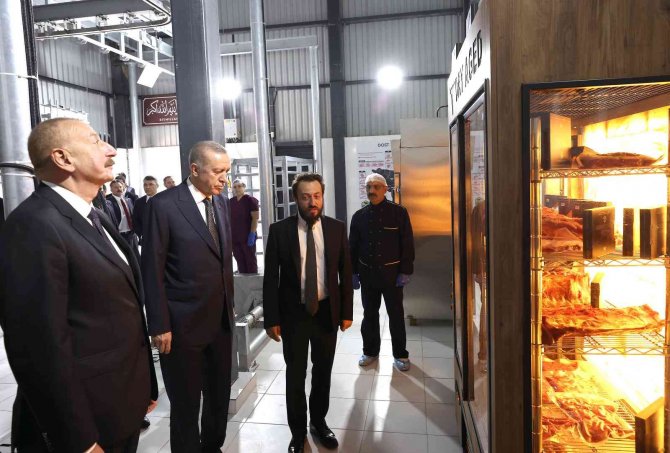 Cumhurbaşkanı Erdoğan Ve Aliyev, Dost Agropark Akıllı Tarım Köyü Projesi’nin İlk Etabının Açılışı Gerçekleştirdi