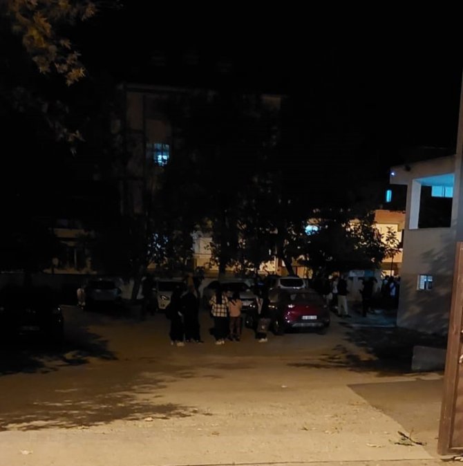 Kahramanmaraş’ta Deprem Güvenlik Kamerasında