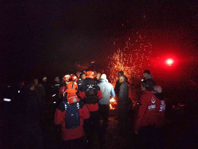 Mantarda Kaybolan Şahsa Sabah Saatlerinde Ulaşıldı