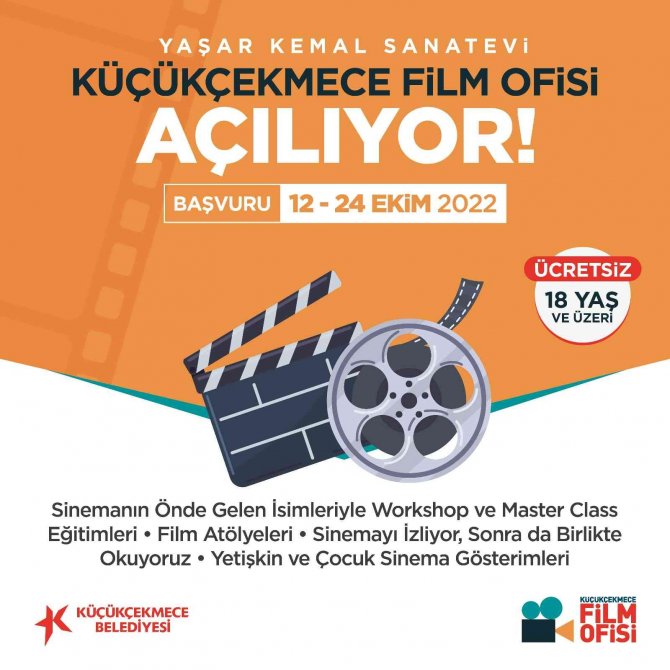 Küçükçekmece’de Film Ofisi Açılıyor