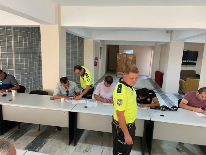 Muğla’da Trafik Ekiplerine Kaza Tutanağı Eğitimi