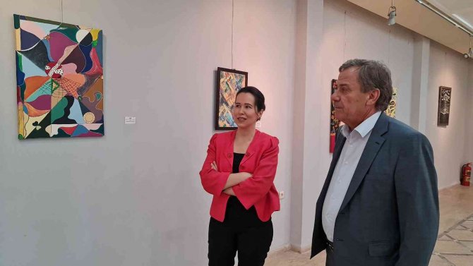 Nazillili Sanatçı Argun İkinci Kişisel Sergisini Açtı