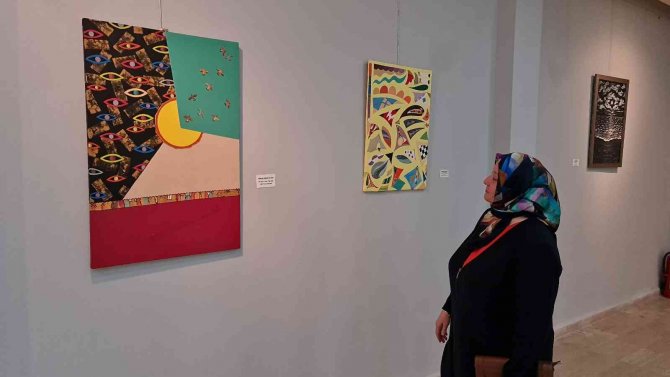 Nazillili Sanatçı Argun İkinci Kişisel Sergisini Açtı