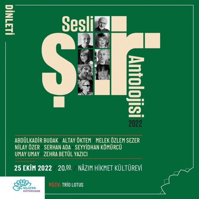 Sesli Şiir Antolojisi Şiir Tutkunlarını Buluşturacak