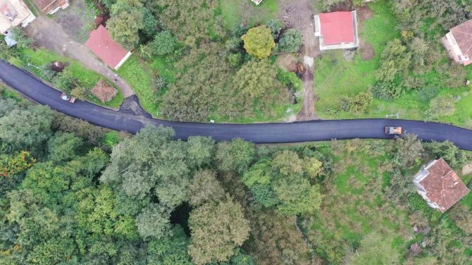 Ünye’ye Sıcak Asfalt Konforu