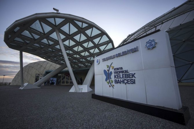 Konya Tropikal Kelebek Bahçesi 450 Bin 739 Ziyaretçiyi Ağırladı