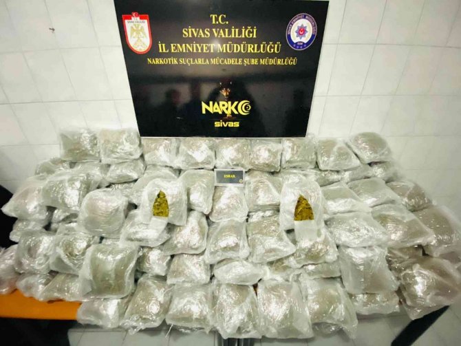 Sivas’ta Uyuşturucu Tacirlerine Darbe