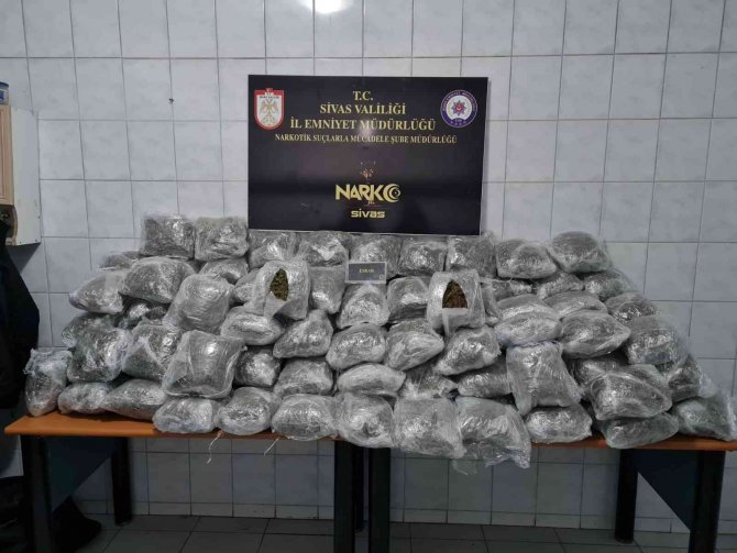 Sivas’ta Uyuşturucu Tacirlerine Darbe