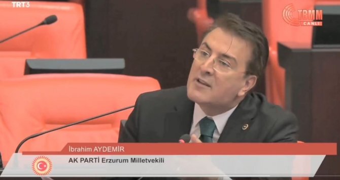 Aydemir Tbmm’de Erzurum Eğitim Yatırımlarını Paylaştı