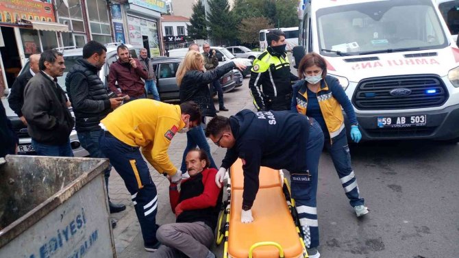 Ters Yöne Giren Sürücü Engelli Vatandaşa Çarptı