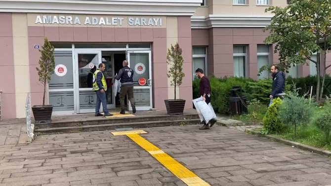Maden Ocağında Toplanan Deliller Adliyeye Getirildi