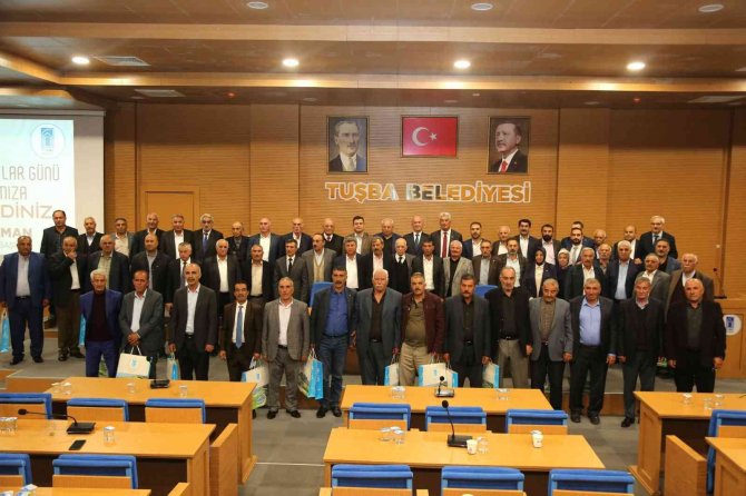 Başkan Akman Muhtarlarla Bir Araya Geldi