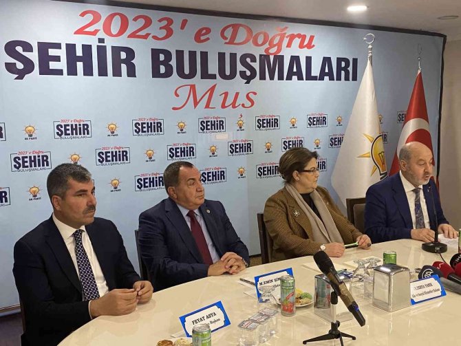 Aile Ve Sosyal Hizmetler Bakanı Derya Yanık Muş’ta