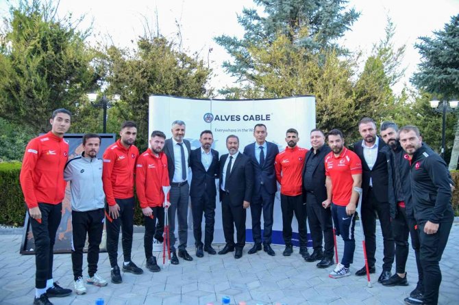 Dünya Şampiyonu Ampute Futbol Milli Takımı Kahramankazan’da