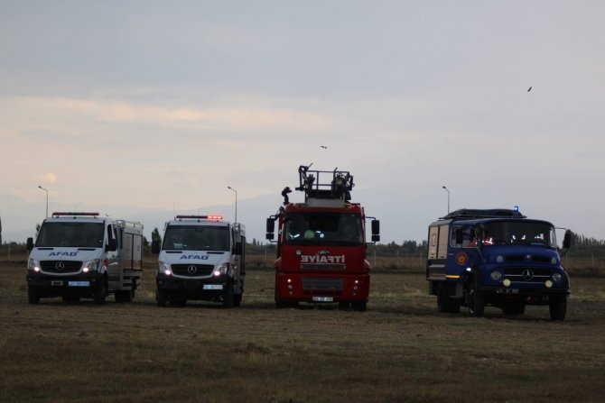 İ̇tfaiye Yangın Tatbikatı Öncesi Prova Yaptı