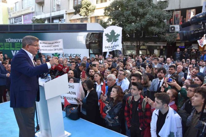 Ahmet Davutoğlu’na Vatandaştan "Pkk İle Berabersiniz" Tepkisi