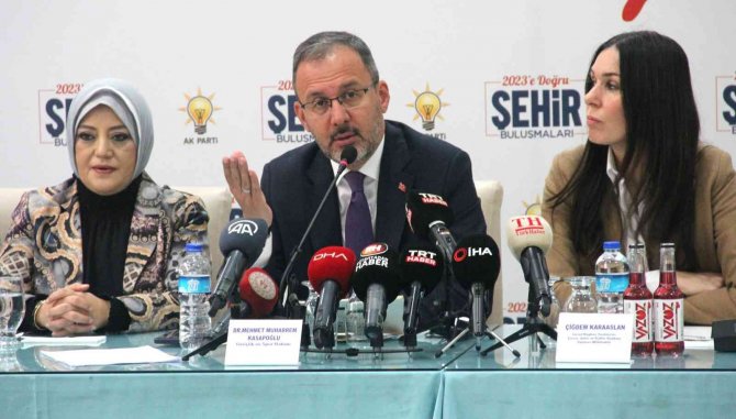 Bakan Kasapoğlu: "Biz İlk Günkü Aşkla, Enerjiyle Ve Heyecanla Hizmete Devam Edeceğiz"