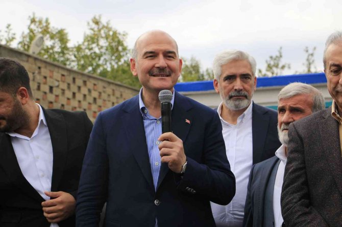 Bakan Soylu’nun Diyarbakır Temasları Sürüyor