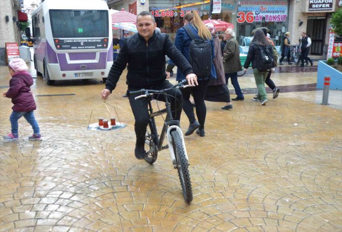 Bu Da İki Tekerli Çaycı