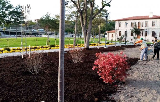 Keçiören Milli Mücadele Ve Kurtuluş Müzesi Peyzaj Çalışmaları Devam Ediyor