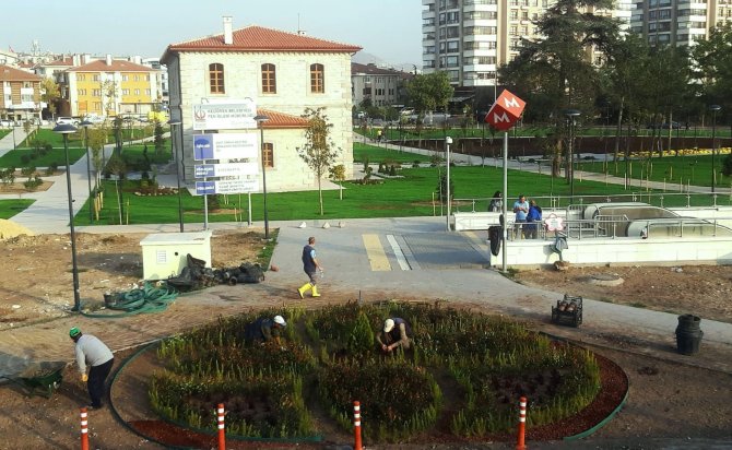 Keçiören Milli Mücadele Ve Kurtuluş Müzesi Peyzaj Çalışmaları Devam Ediyor