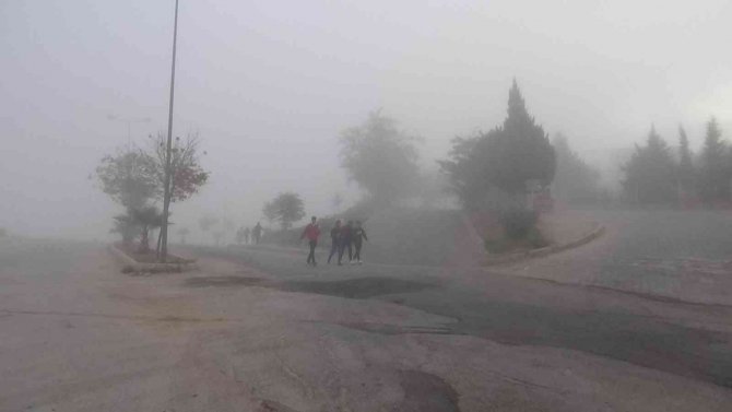 Kilis’te Yoğun Sis